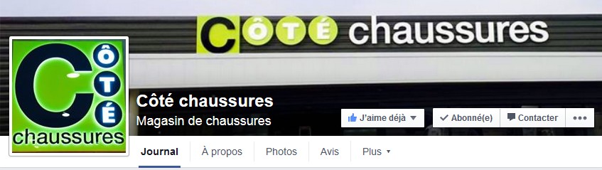 cote chaussures facebook