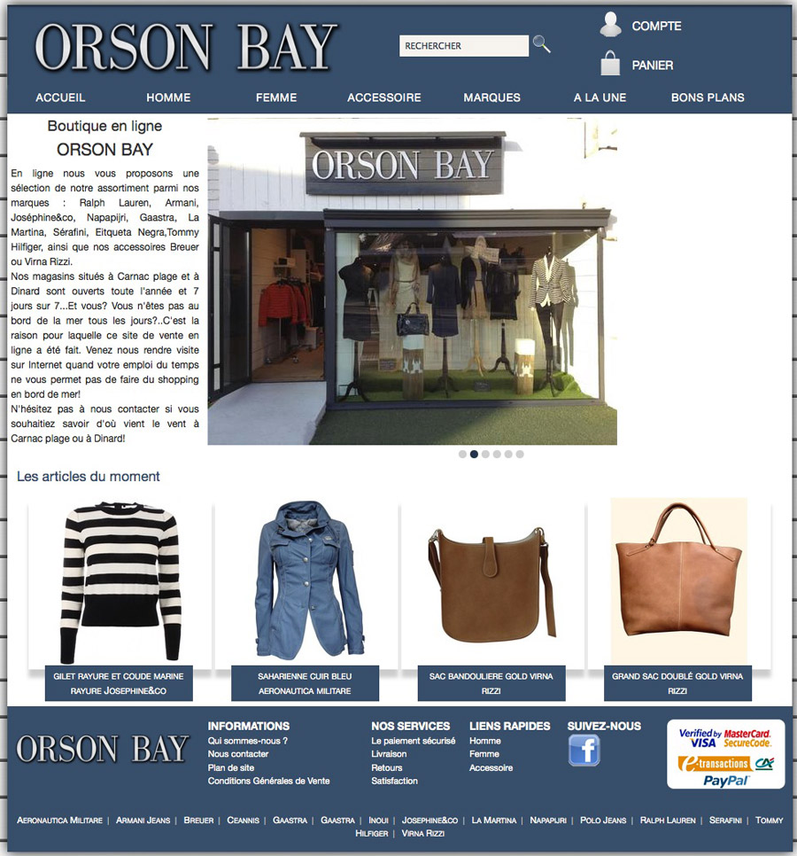 Orson Bay - Home