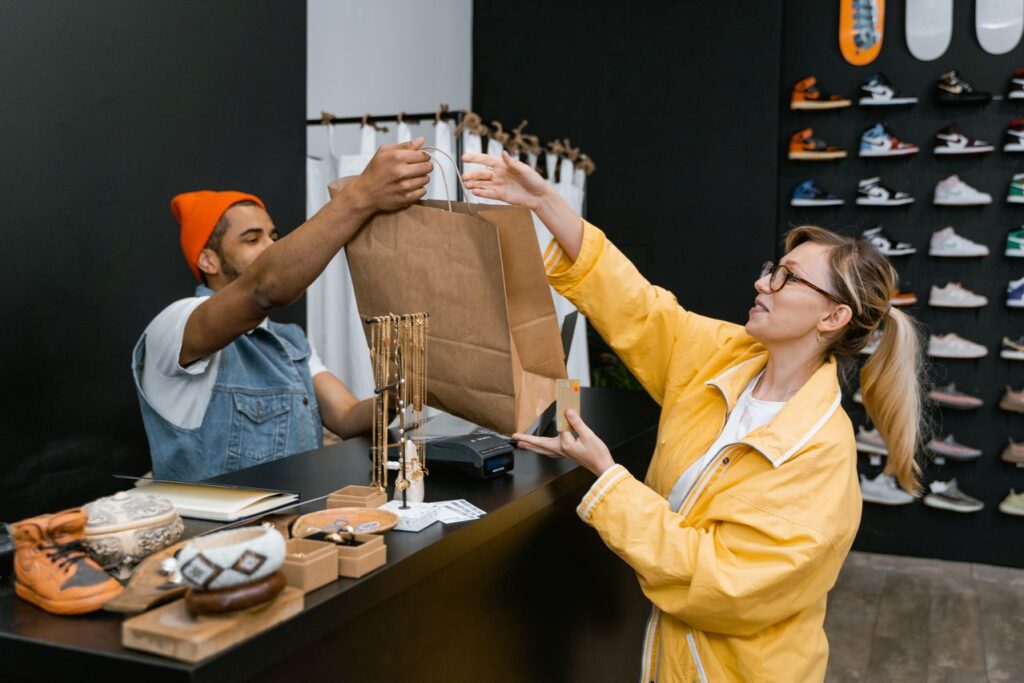 Retrait d’un achat en boutique dans le cadre du Click and Collect