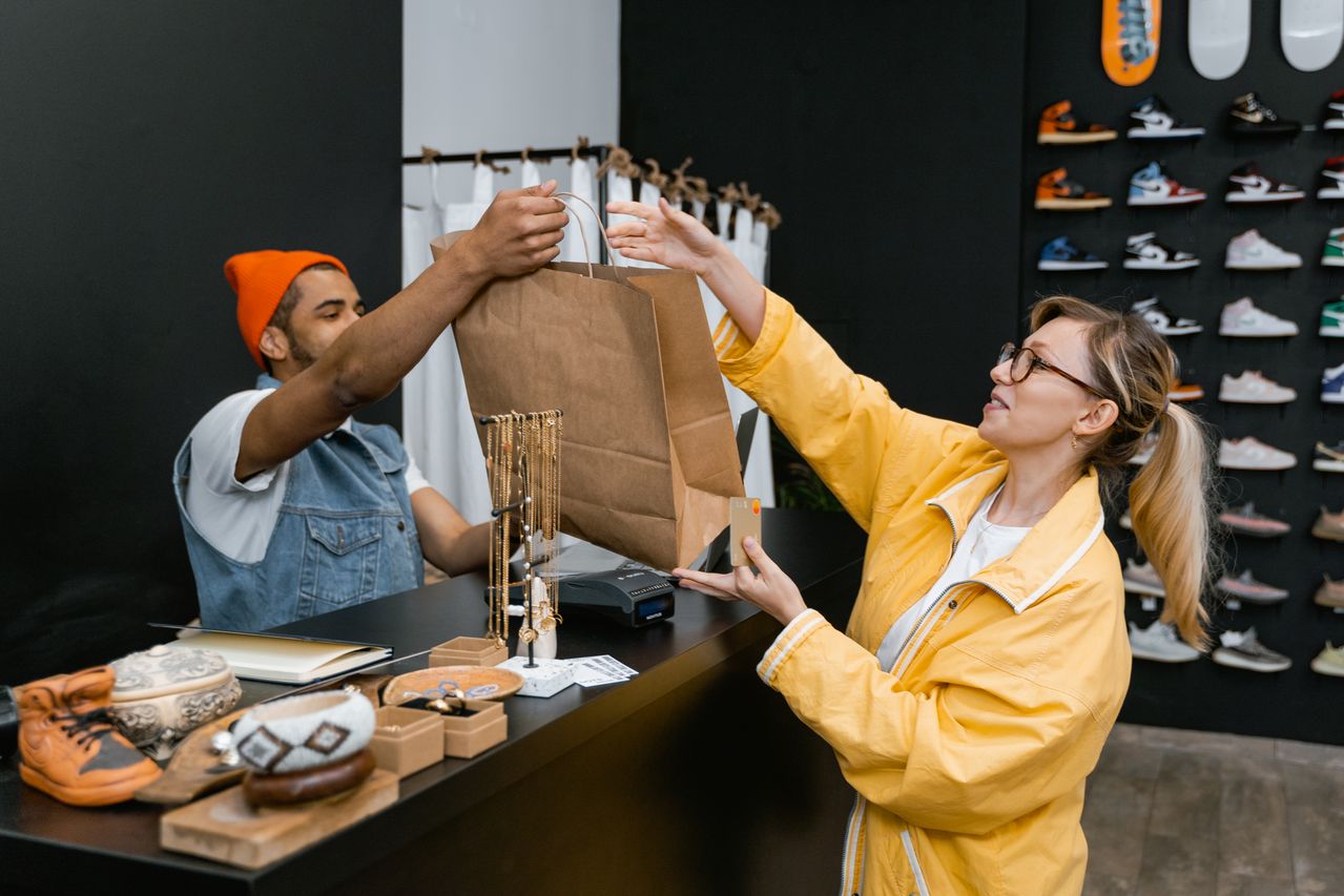 Retrait d’un achat en boutique dans le cadre du Click and Collect