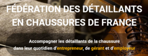Visuel de la Fédération des Détaillants en Chaussures de France