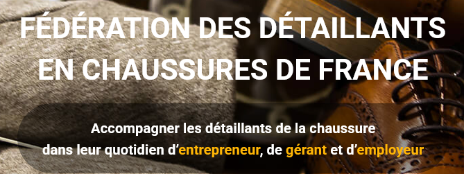 Visuel de la Fédération des Détaillants en Chaussures de France