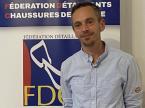 Romain Flandrin, nouveau président de la Fédération des Détaillants en Chaussures de France